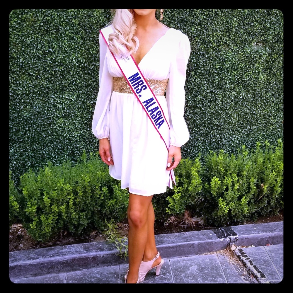 White dress